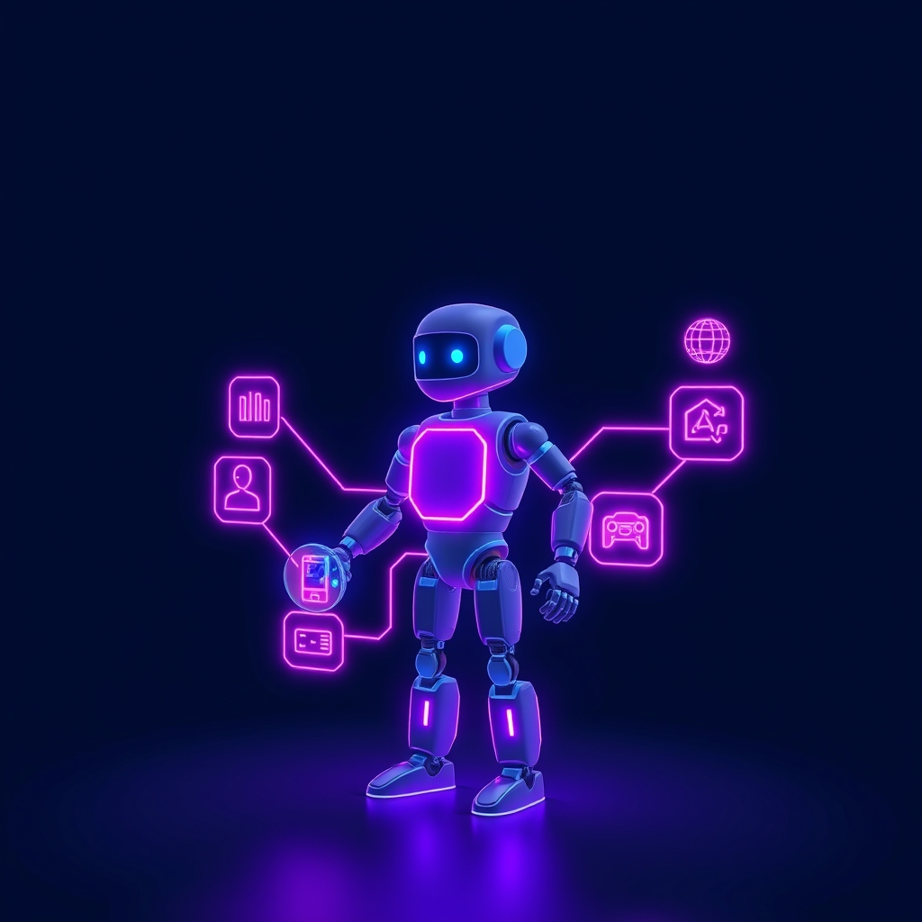 AI agent development services by Logical Dot Tech, an AI-powered agency in India