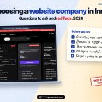 How to choose a website development company in India in 2026: questions to ask and red flags