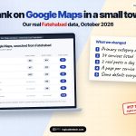 How to rank on Google Maps in a small town: Logical Dottech's real Fatehabad data from October 2026