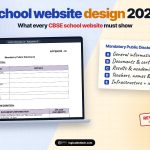 School website design checklist for CBSE schools in 2026