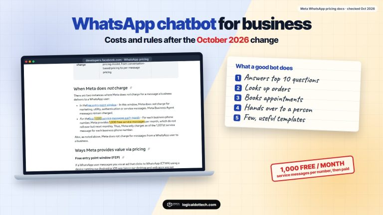 WhatsApp chatbot for business in 2026: costs and rules after Meta's October 2026 pricing change